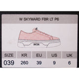 38/39 NEW $490 MCM Woman's PINK MONOGRAM Coated Canvas Skyward PLATFORM SNEAKERS