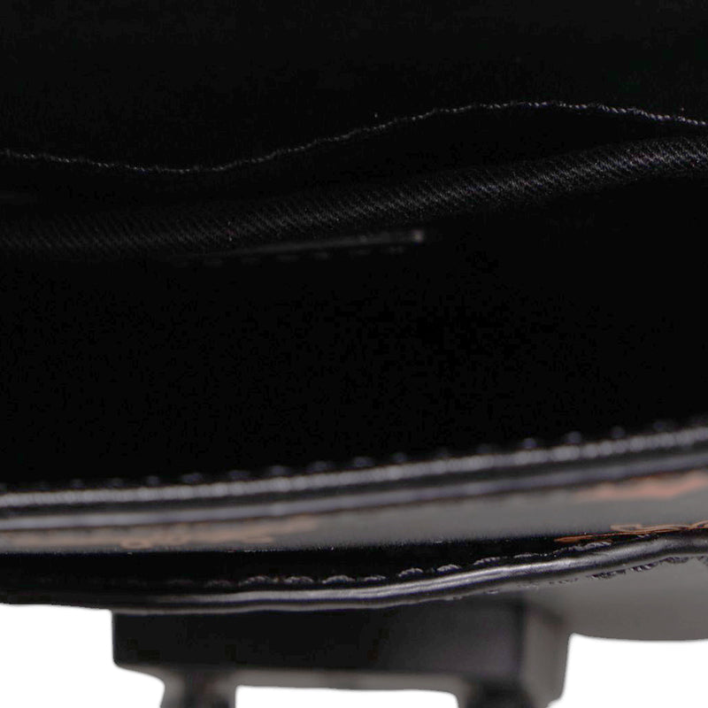 NEW $660 MCM Black Orange Vallarta COLOR SPLASH Monogram Logo Crossbody BAG NWT