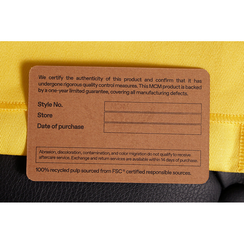 NEW $450 MCM Blue Palm Tree Monogram LOGO Ottomar Travel Pouch MESSENGER BAG NWT