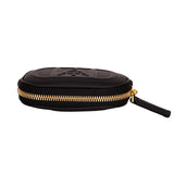 NEW $530 MCM Black Nappa Leather Mode Travia LOGO Oval BAG & Visetos BELT NIB XL