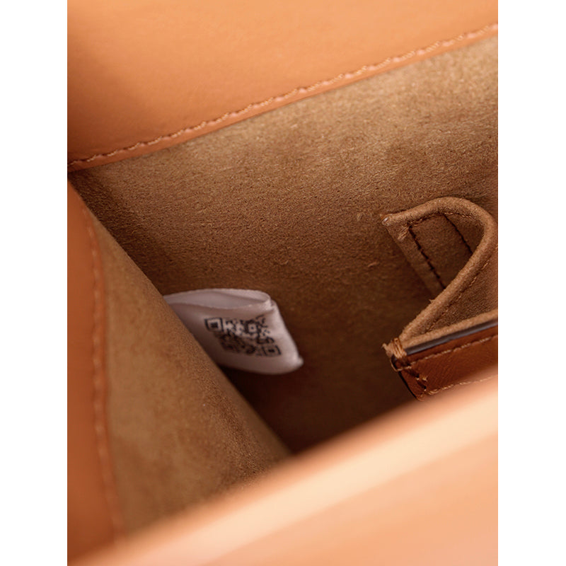 NEW $1,090 MCM Cognac Spanish Calf Leather LOGO Medium KLASSIK Tote BAG & STRAP