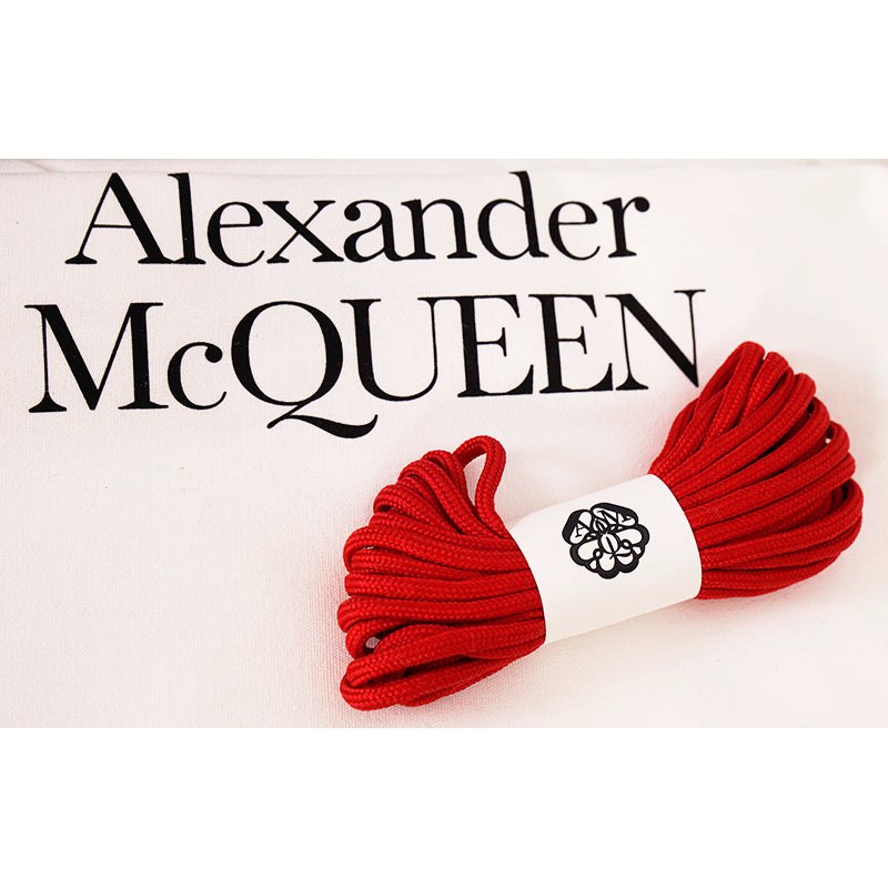 36.5, 37, 37.5, 38 NEW $1390 ALEXANDER MCQUEEN RUNWAY Black Glossy Leather Knee COMBAT BOOTS