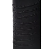 NEW $990 ALEXANDER MCQUEEN Black Leather RIB CAGE SPINE Document Case CLUTCH BAG
