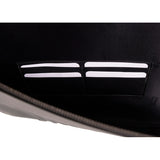 NEW $990 ALEXANDER MCQUEEN Black Leather RIB CAGE SPINE Document Case CLUTCH BAG