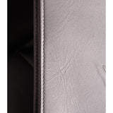 NEW $990 ALEXANDER MCQUEEN Black Leather RIB CAGE SPINE Document Case CLUTCH BAG