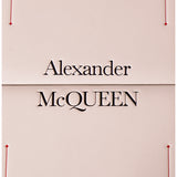 NEW $1,090 ALEXANDER MCQUEEN White LEATHER BOX & Double Set SKULL PLAYING CARDS