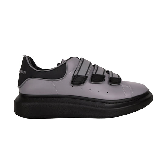 44 US 11 NEW $890 ALEXANDER MCQUEEN Oversized Larry Leather TRIPLE STRAP SNEAKER