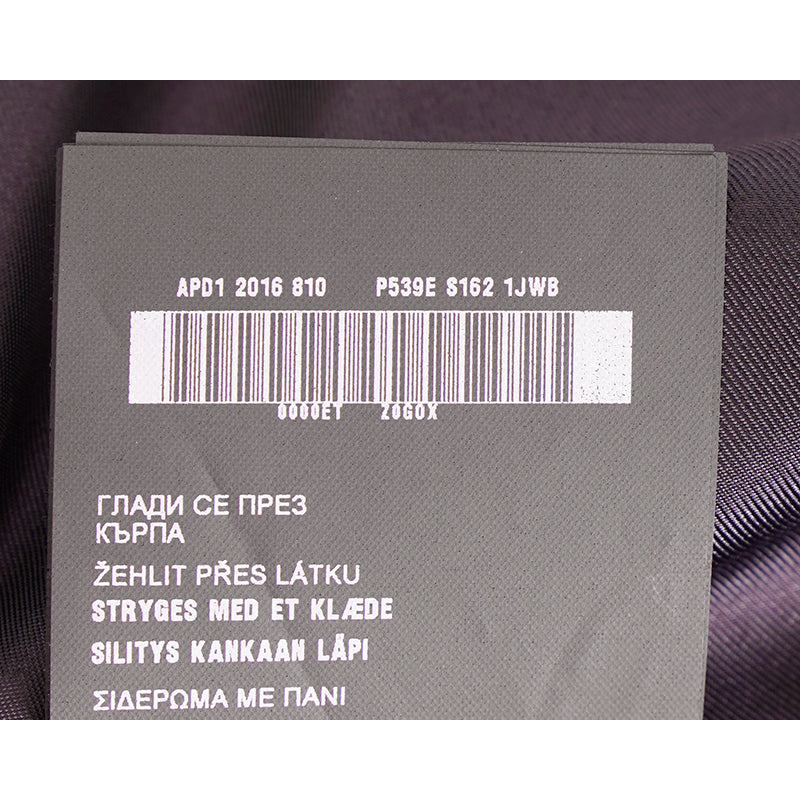 38 NEW $4,100 PRADA Navy BLACK BIB Accent Virgin Wool Point Collar SUIT JACKET