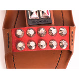 37 NEW $795 PRADA RUNWAY Brown Leather SILVER STUD Wrap FLAT GLADIATOR SANDALS