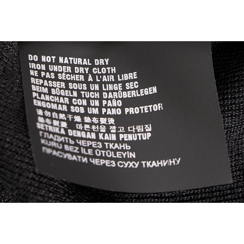 40 NEW $1,880 PRADA Woman's Black CASHMERE & SILK Fine Knit LOGO ZIP POLO TOP