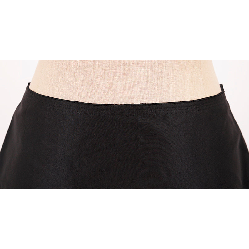NEW $1,095 PRADA VINTAGE 2008 Runway Black Silk Blend Long A-Frame Gothic SKIRT