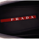 UK 11.5 US 12.5 NEW $650 PRADA Aged Leather ESPADRILLE HYBRID Line A SNEAKERS