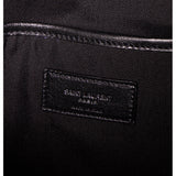 NEW $1150 SAINT LAURENT Blue TROPICAL HIBISCUS FLORAL Canvas CITY BACKPACK Bag