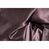 36 XS NEW $1,690 SAINT LAURENT Black Silk Blend SNAKESKIN PRINT A-Frame SKIRT