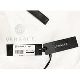 NEW $1,700 VERSACE Black Leather GOLD MEDUSA LOGO Quilted Lambskin BACKPACK BAG