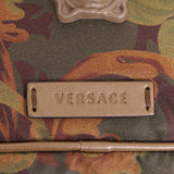 NEW $1025 VERSACE Mens Camo BAROCCOFLAGE Nylon LA MEDUSA LOGO Sling BELT BAG NWT