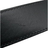 36/90 NEW $900 VERSACE Men's WINGED MEDUSA LARGE BUCKLE Black Leather BELT