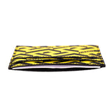 NEW $350 VERSACE Pineapple Yellow Black LA GRECA Leather Credit CARD CASE WALLET