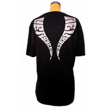 sz XL NEW $525 VERSACE Men's Black MUSIC GROOVY LOGO WINGS Crew Neck T-SHIRT TEE