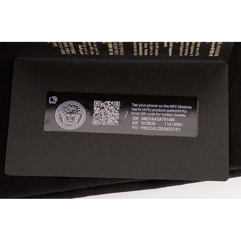 36.5 NEW $1,100 VERSACE Black Leather GOLD MEDUSA LOGO High Heel Chunky SANDALS