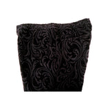 2XL NEW $975 VERSACE Men's Black Velvet/Velour Baroque LOGO Sporty JOGGER PANTS