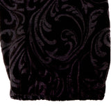 2XL NEW $975 VERSACE Men's Black Velvet/Velour Baroque LOGO Sporty JOGGER PANTS