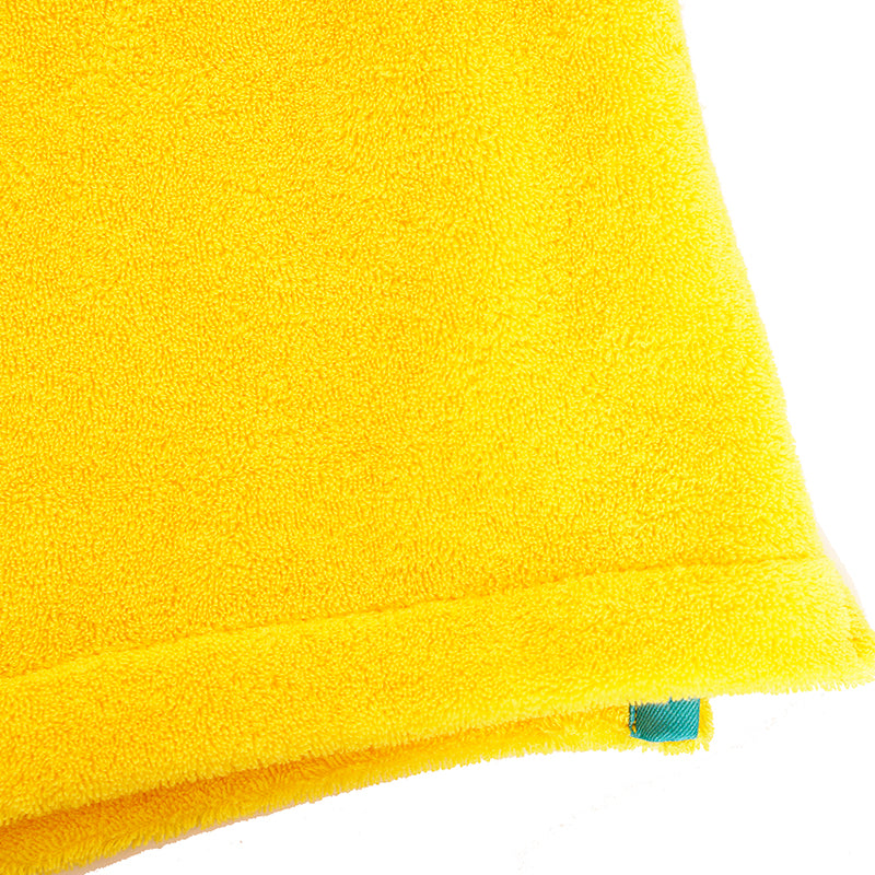 3 US XS NEW $550 VERSACE Men's Yellow TERRY CLOTH Royalty Baroque SWIM SHORTS