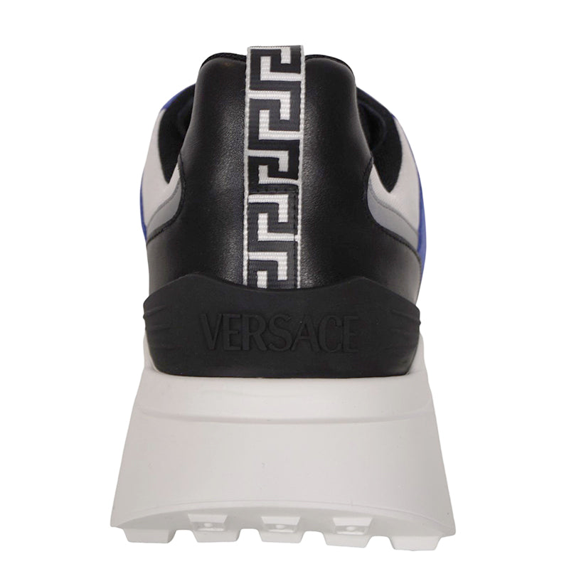 46.5 NEW $850 VERSACE Men's Color Block MEDUSA LOGO Low Top SNEAKERS 13.5 NIB