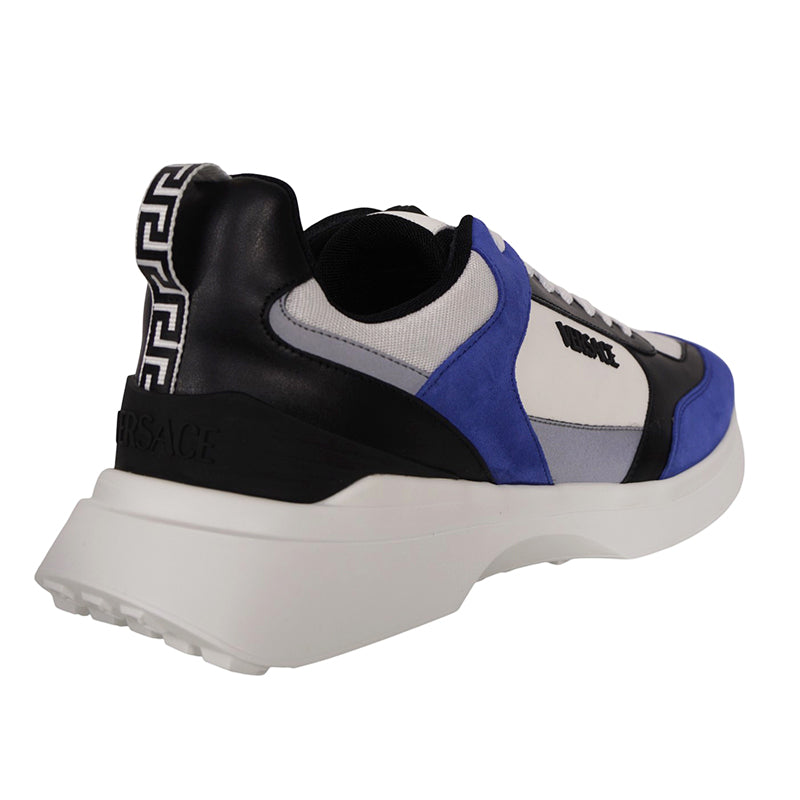 46.5 NEW $850 VERSACE Men's Color Block MEDUSA LOGO Low Top SNEAKERS 13.5 NIB