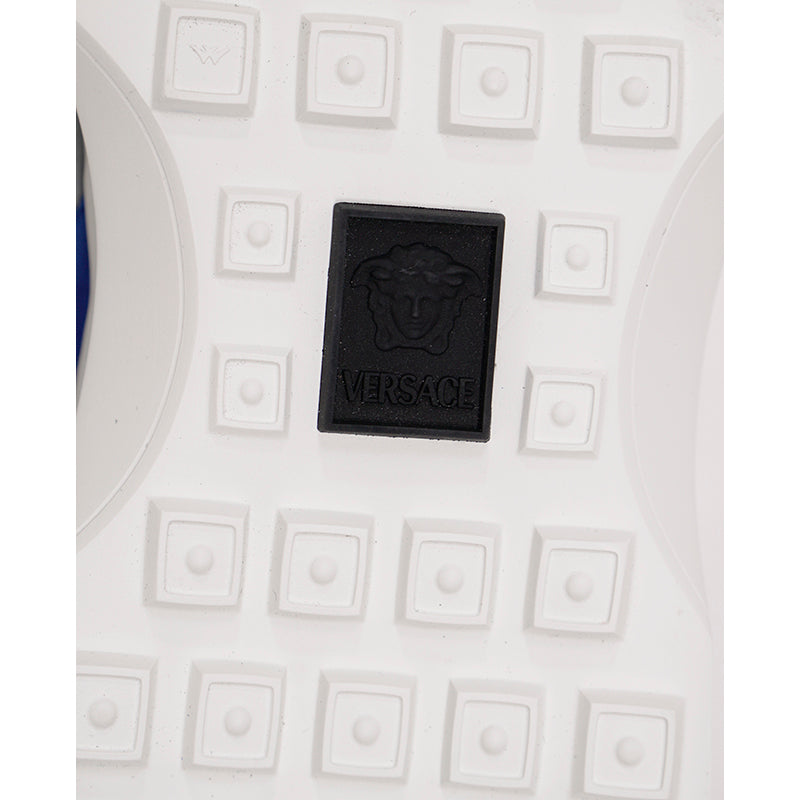 46.5 NEW $850 VERSACE Men's Color Block MEDUSA LOGO Low Top SNEAKERS 13.5 NIB