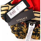 3/4/5/6/7/8 NEW $375 VERSACE Men's Red BAROCCO FLORAL PRINT MESH LINING SWIM SHORTS