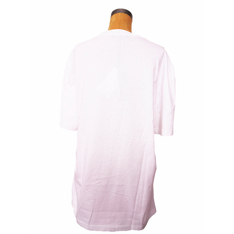 sz XS/3XL NEW $900 VERSACE Men's White MEDUSA CRYSTAL BAROQUE LOGO Crew Neck T-SHIRT