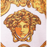 sz XS/3XL NEW $900 VERSACE Men's White MEDUSA CRYSTAL BAROQUE LOGO Crew Neck T-SHIRT