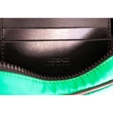 NEW $1100 VERSACE Men's Green Nylon LA MEDUSA LOGO Crossbody Messenger BAG NWT