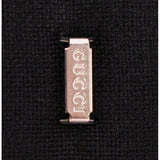38 NEW $900 GUCCI RUNWAY Black Wool Mohair Rigid Texture CLASSIC TROUSER PANTS