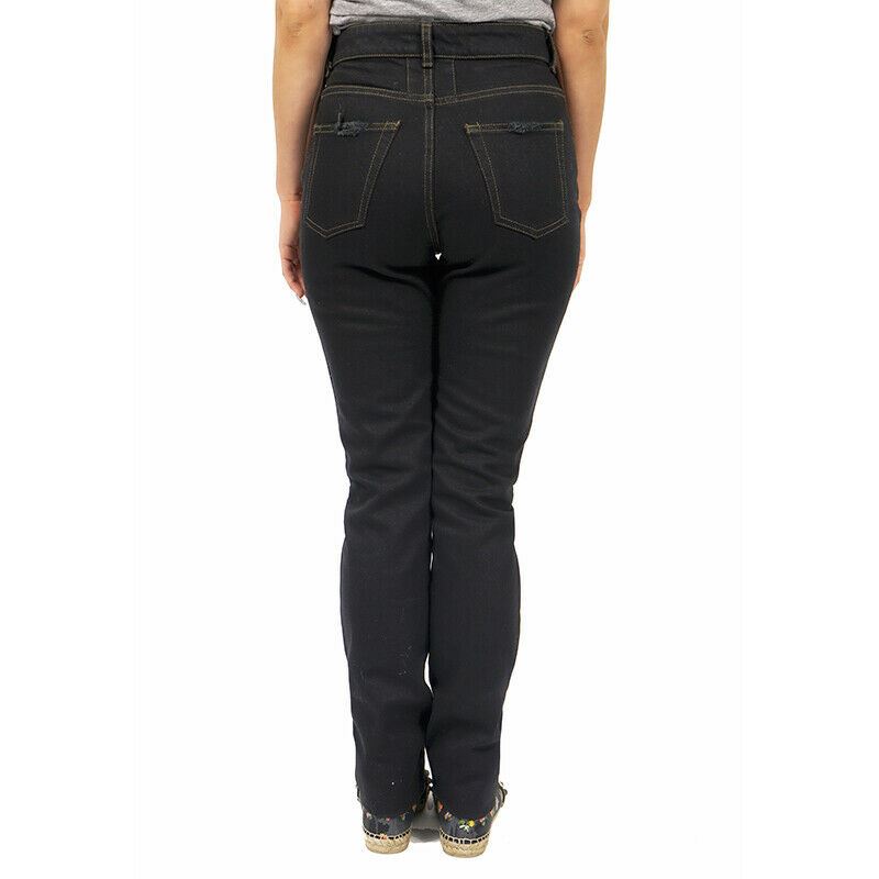 28 NEW $890 SAINT LAURENT Trash Overdye JAPAN DENIM Distressed Skinny JEANS