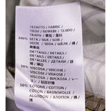 XS NEW $4200 GUCCI RUNWAY Vintage SEA MAP 100% silk SATIN A Frame PLEATED SKIRT