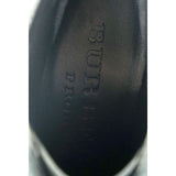 38.5 NEW $895 BURBERRY PRORSUM Black Suede English Icons Tanfield 110 ANKLE BOOTS