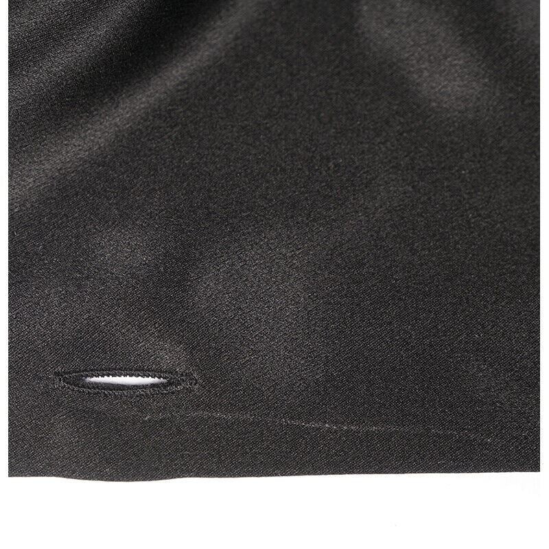 GUCCI Vintage RUNWAY TOM FORD ERA 1995 Black 100% Silk SATIN DRESS SHIRT TOP