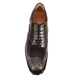 39.5 NEW $925 CHURCH'S Woman's Gray Green POLISHED TARTEN PLAID Leather OXFORDS