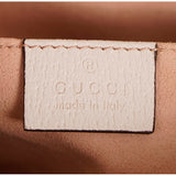 NEW $2200 GUCCI White Leather & FLORA Supreme GG Canvas PADLOCK TOTE BAG & KEYS