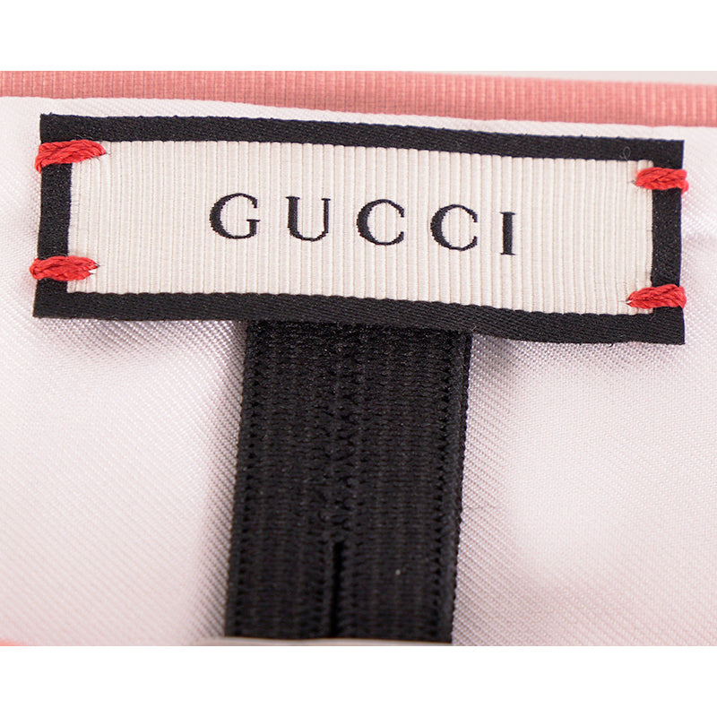 sz S/M NEW $350 GUCCI Men's Pink Silk Faille Classic TUXEDO BELT CUMMERBUND