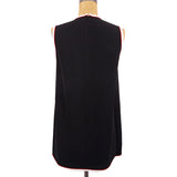 sz 38 NEW $1200 GUCCI RUWNAY Black STRETCH CADY Retro Mod TUNIC TOP / MINI DRESS