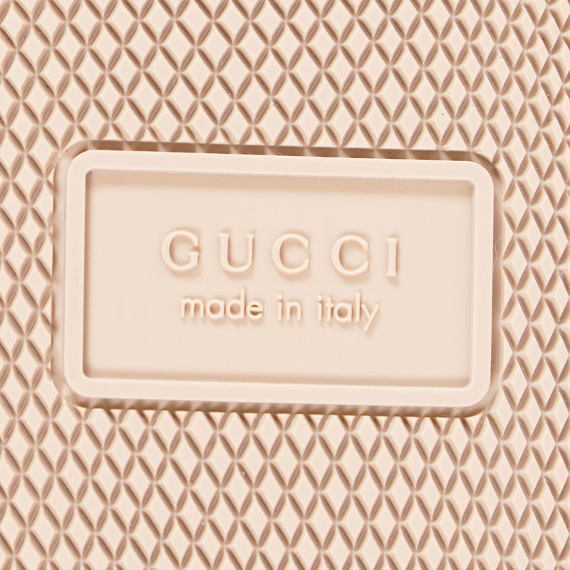sz 37.5 NEW $790 GUCCI Blue RED GG LOGO PRINT Wool FRIA HORSEBIT LOAFERS Flats NIB