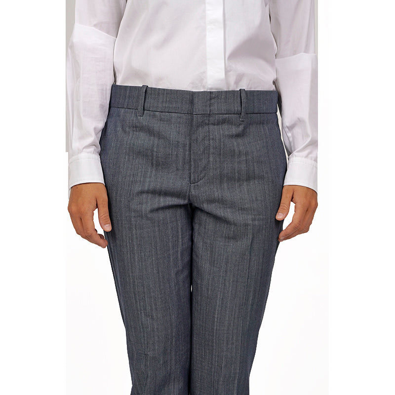 sz 40 NEW $795 GUCCI Blue Washed Light Cotton STRAIGHT LEG TROUSER Pants JEANS 4