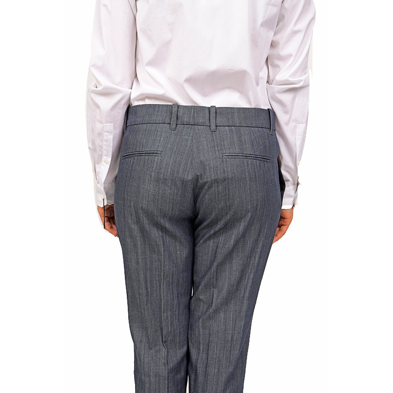 sz 40 NEW $795 GUCCI Blue Washed Light Cotton STRAIGHT LEG TROUSER Pants JEANS 4