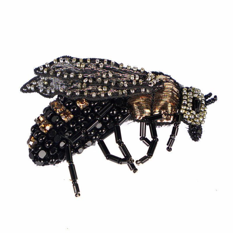 sz L NEW $1050 GUCCI Dk Red Wool GOLD BEE BROOCH Long OVERSIZE Knit Long SWEATER