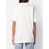 XXS NEW $830 GUCCI White OVERSIZE "Dans Mon Pays On M'Appelai L'Amour" Flora T-SHIRT