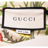XXS NEW $830 GUCCI White OVERSIZE "Dans Mon Pays On M'Appelai L'Amour" Flora T-SHIRT