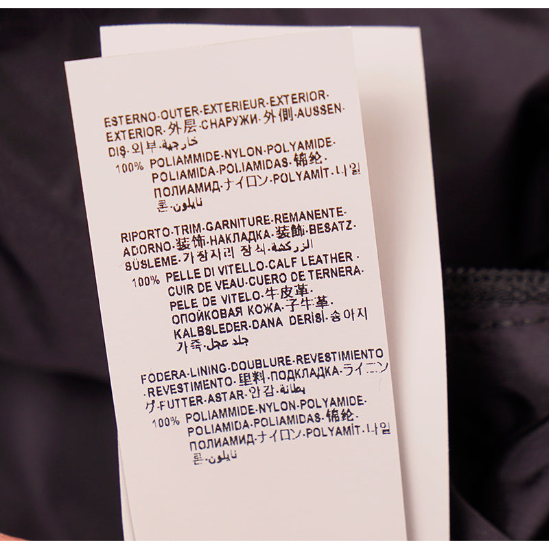 NEW $1,250 VERSACE Blue Nylon GOLD MEDUSA LOGO MEDALLION Leather Straps TOTE BAG